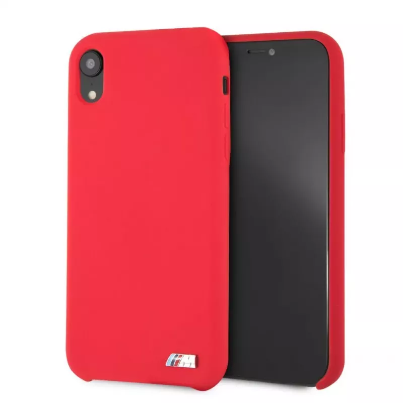 BMW Apple iPhone XR Σκληρή θήκη σιλικόνης Κόκκινο