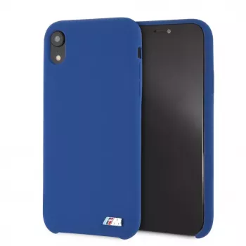 BMW Apple iPhone XR Σκληρή θήκη σιλικόνης Navy