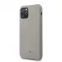 Mercedes-Benz Apple iPhone 11 Pro Θήκη υγρής σιλικόνης Grey