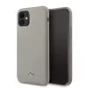 Mercedes-Benz Apple iPhone 11 Θήκη υγρής σιλικόνης Grey