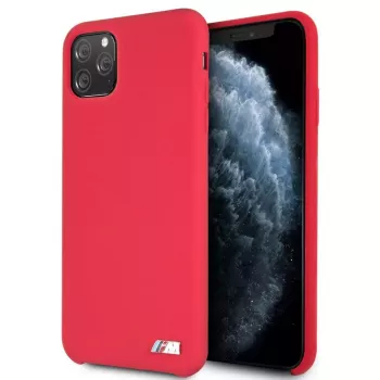 BMW Apple iPhone 11 Pro Max Σκληρή θήκη σιλικόνης Κόκκινο