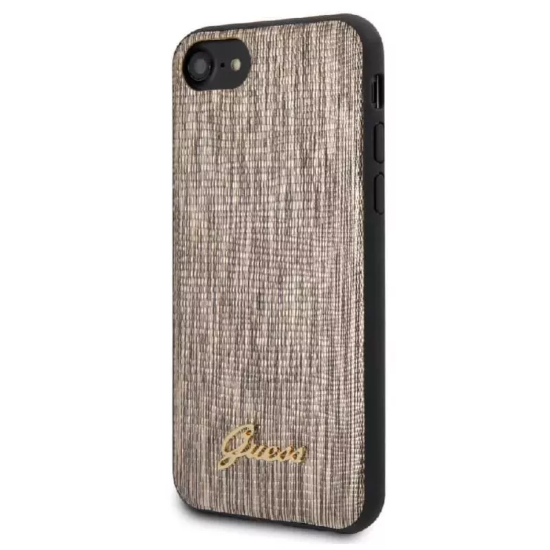 Guess Apple iPhone 7/8/SE2020 Lizard Θήκη Χρυσό