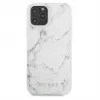 Guess Apple iPhone 12/12 Pro PC/TPU Marble Θήκη Λευκό