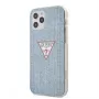 Guess iPhone 12/12 Pro PC/TPU Denim Triangle Θήκη Ανοιχτό Μπλε