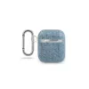 Guess AirPods Denim Triangle Θήκη Ανοιχτό Μπλε