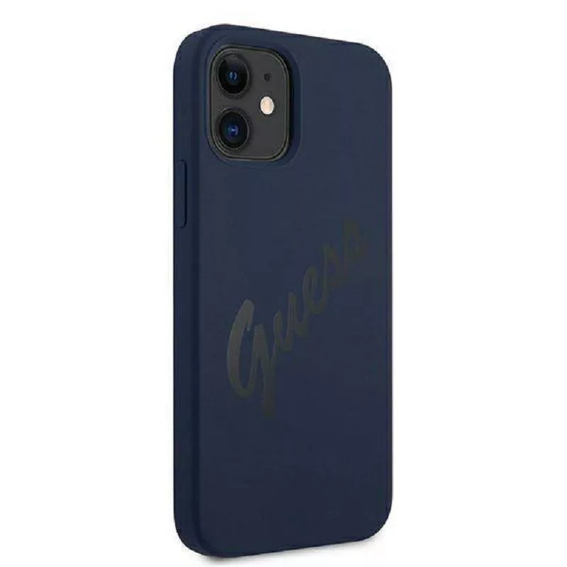 Guess Apple iPhone 12 Mini 5,4 inch Vintage Θήκη Μπλε