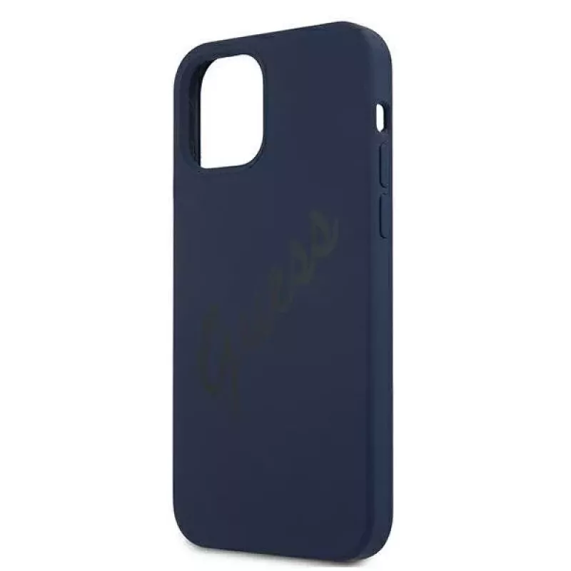 Guess Apple iPhone 12 Mini 5,4 inch Vintage Θήκη Μπλε