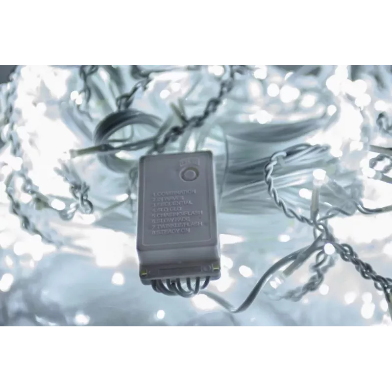iLike RS-100W 100 LED 5m Λευκό Γιρλάντα Φωτισμού IP44