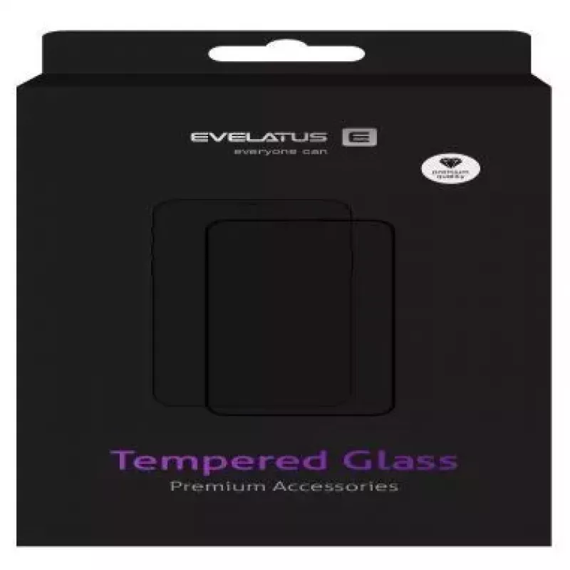 Evelatus Samsung Galaxy S8 Plus G955 3D Case Friendly Screen Protector (Edge Glue) - διαφανές