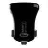 Evelatus Quick Car Charger QCC02 Μαύρο