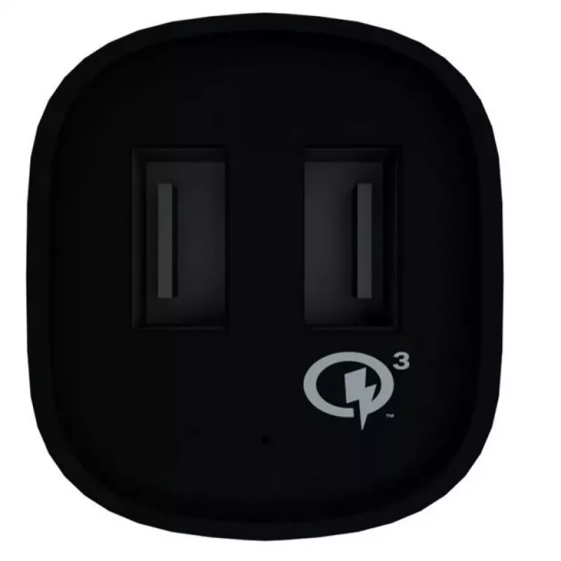 Evelatus Quick Car Charger QCC02 Μαύρο
