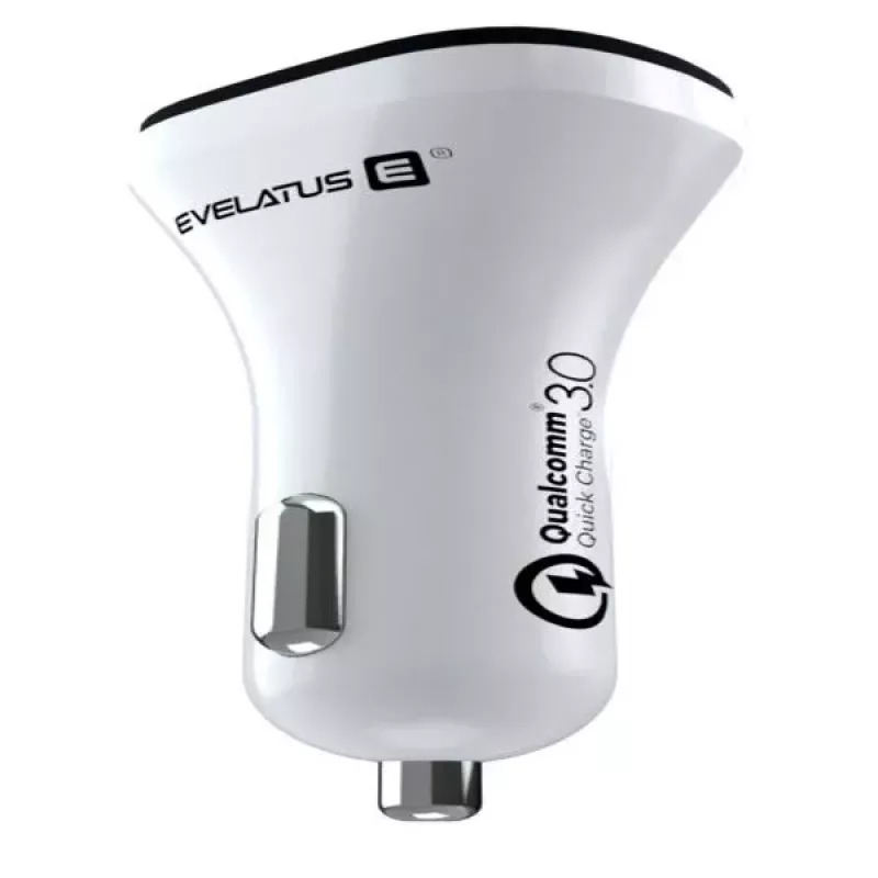 Evelatus Quick Car Charger QCC02 Λευκό