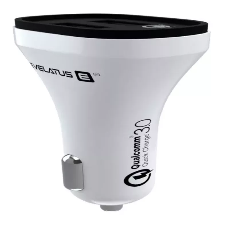 Evelatus Quick Car Charger QCC02 Λευκό