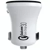Evelatus Quick Car Charger QCC02 Λευκό