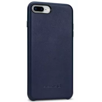 Evelatus Apple iPhone 7/8 Plus Θήκη Δερμάτινη Prestige Σκούρο Μπλε