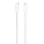 DCO USB-C σε USB-C 96W Super Fast Καλώδιο Δεδομένων & Φόρτισης Λευκό