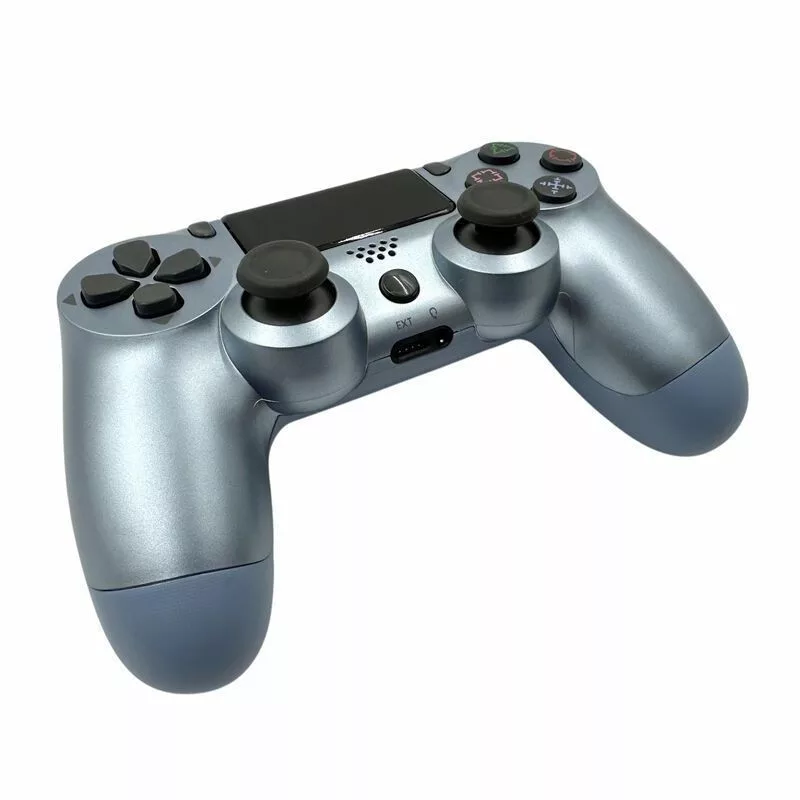 GameBox P4 Ασύρματο Vibration Bluetooth Controller για PlayStation 4 / PC / TV / TV Box Blue Pearl