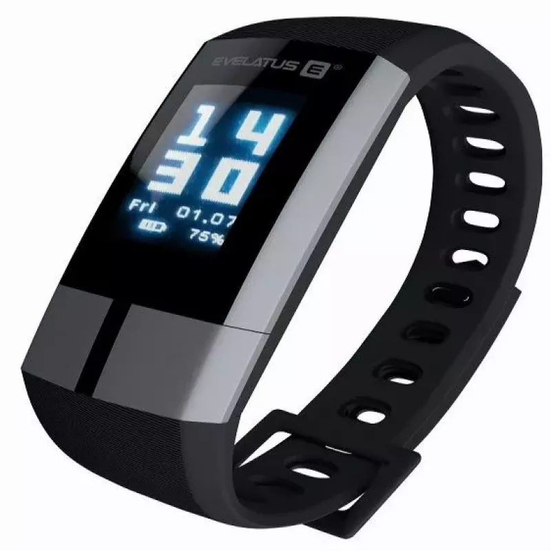 Evelatus Fitness Tracker EFT01 Μαύρο