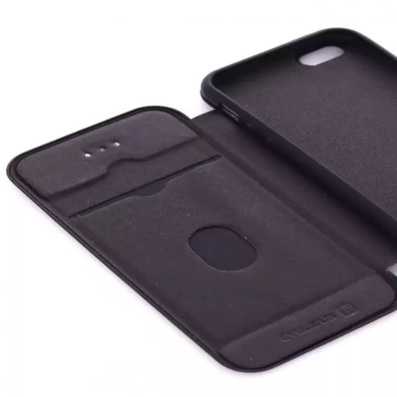 Evelatus Apple iPhone 5/5s/SE Θήκη Βιβλίου Μαύρο
