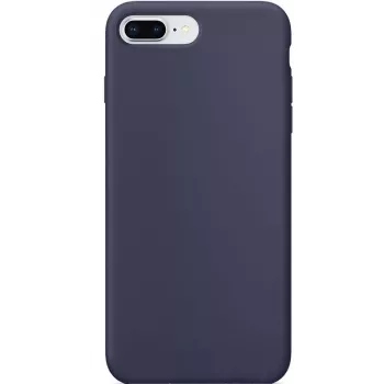 Evelatus Apple iPhone 7 Plus/8 Plus Premium Soft Touch Θήκη Σιλικόνης Midnight Blue