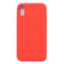 EVELATUS Apple iPhone X Premium Soft Touch Θήκη Σιλικόνης Κόκκινο