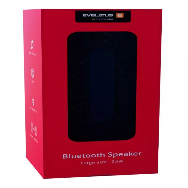 Evelatus Ηχείο Bluetooth μέγεθος L EBS03 μαύρο