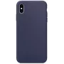 Evelatus Apple iPhone Xs Max Premium Soft Touch Θήκη Σιλικόνης Midnight Blue
