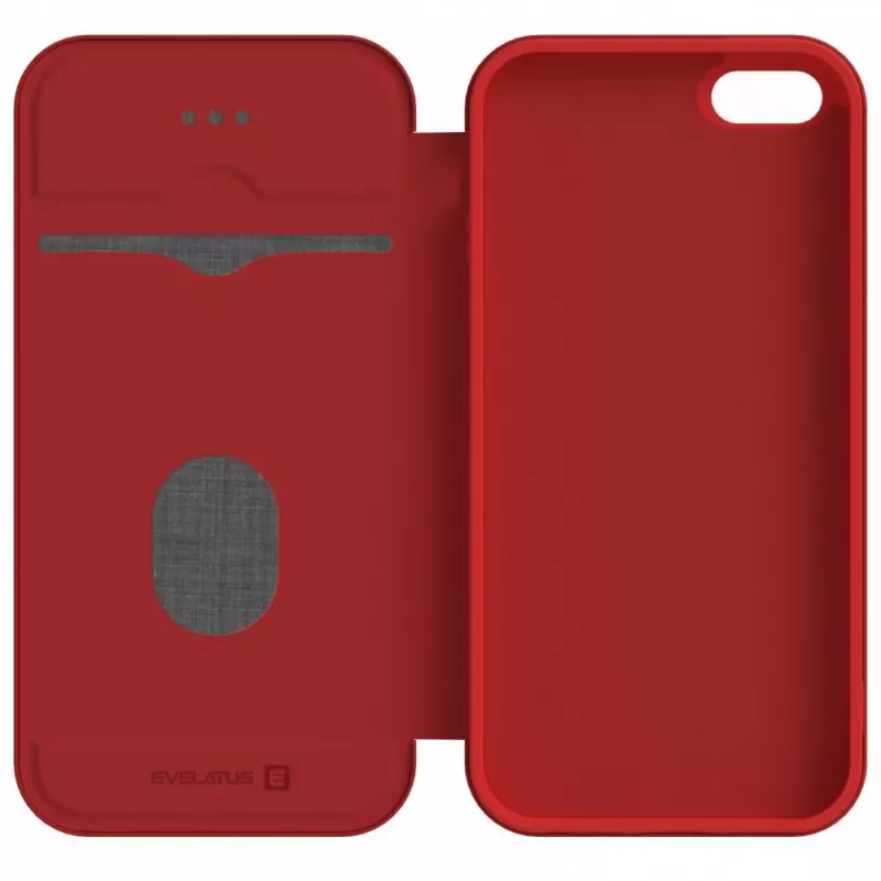 Evelatus Samsung Galaxy A6 Plus 2018 Θήκη Βιβλίου Bordeaux