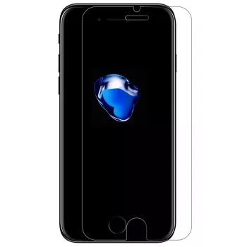 iLike Apple iPhone 7 Plus / 8 Plus 3D λευκό προστατευτικό οθόνης από σκληρυμένο γυαλί