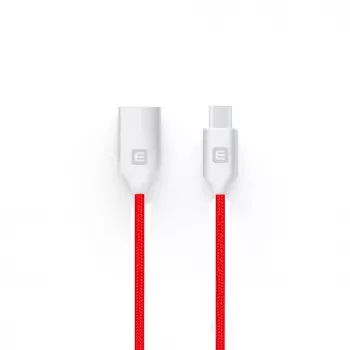 Evelatus Καλώδιο Micro-USB EDC04 Κόκκινο 1m