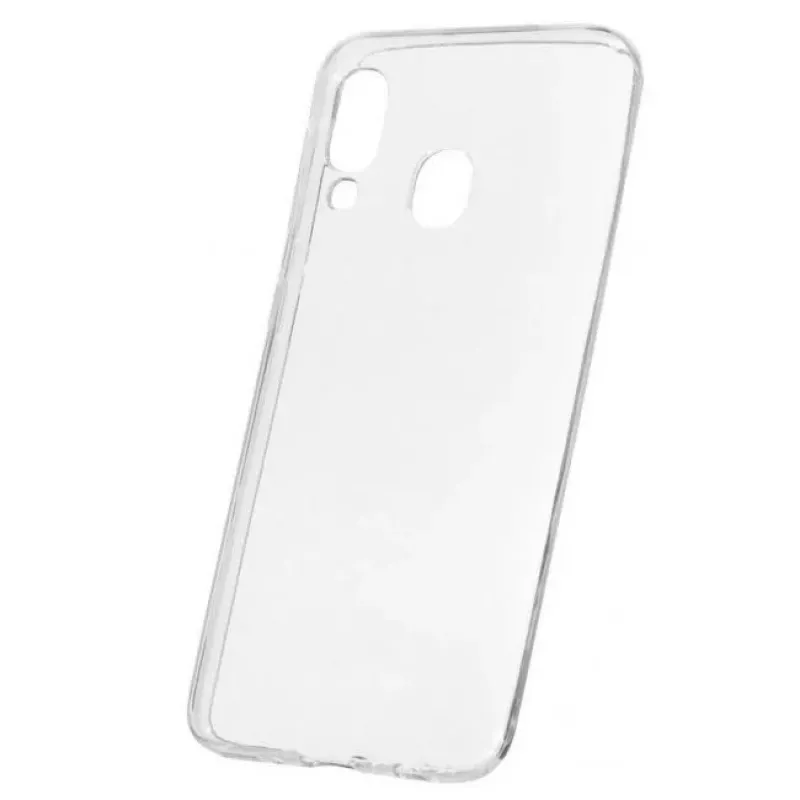 Evelatus Samsung Galaxy A40 Θήκη Σιλικόνης Διάφανη