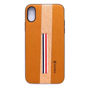 Evelatus Apple iPhone X Dazzel Brown Πίσω Θήκη