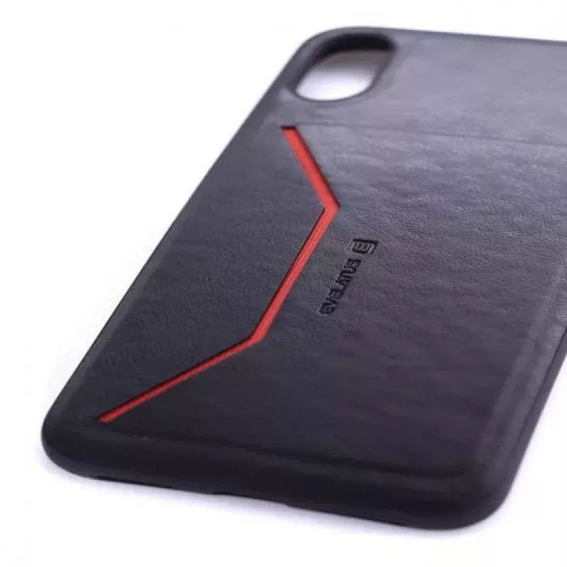 Evelatus Apple iPhone X Nobel μαύρο θήκη πλάτης