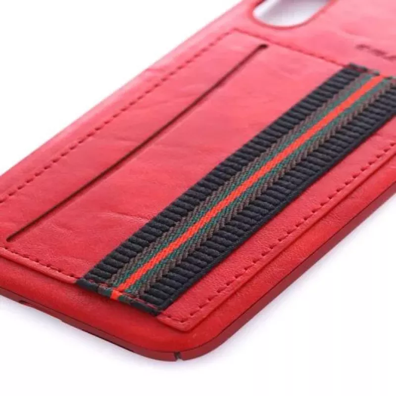 Evelatus Apple iPhone X Cubit Plastic Red Θήκη πλάτης