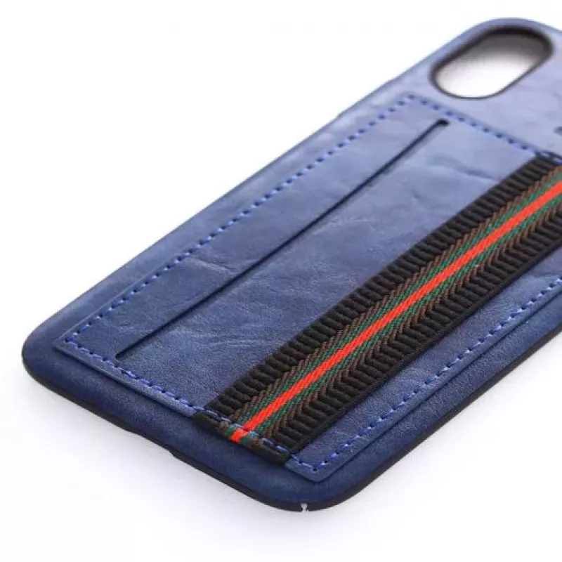 Evelatus Apple iPhone X Cubit πλαστική μπλε θήκη πλάτης