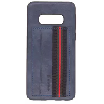 Evelatus Samsung Galaxy S10e Cubit Plastic Blue Προστατευτική θήκη