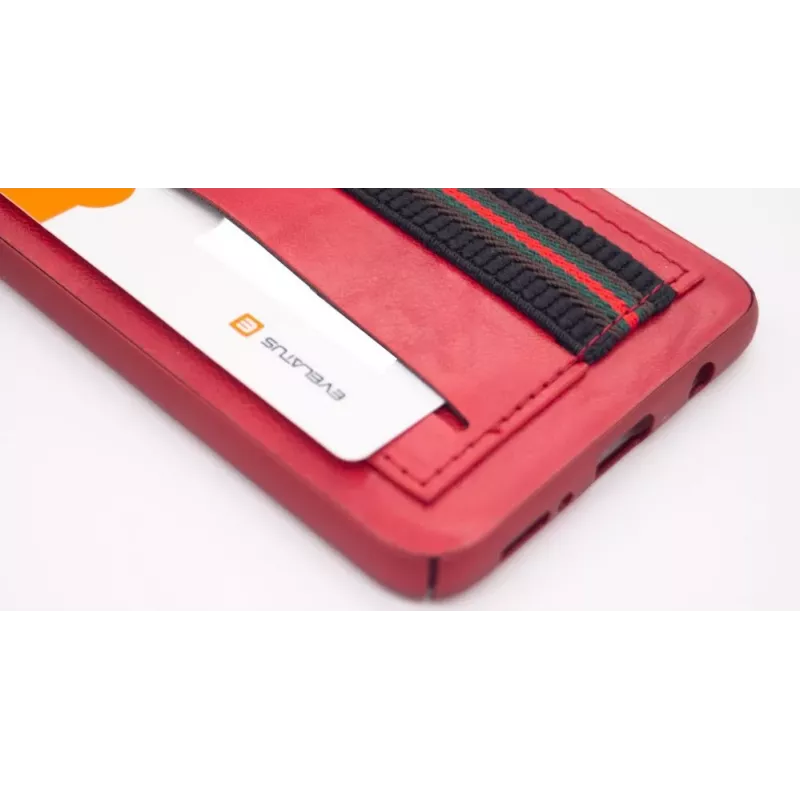Evelatus Samsung Galaxy A50 Cubit Πλαστική Κόκκινη Προστατευτική Θήκη
