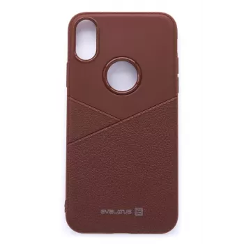Evelatus Apple iPhone X Phanton Καφέ Θήκη