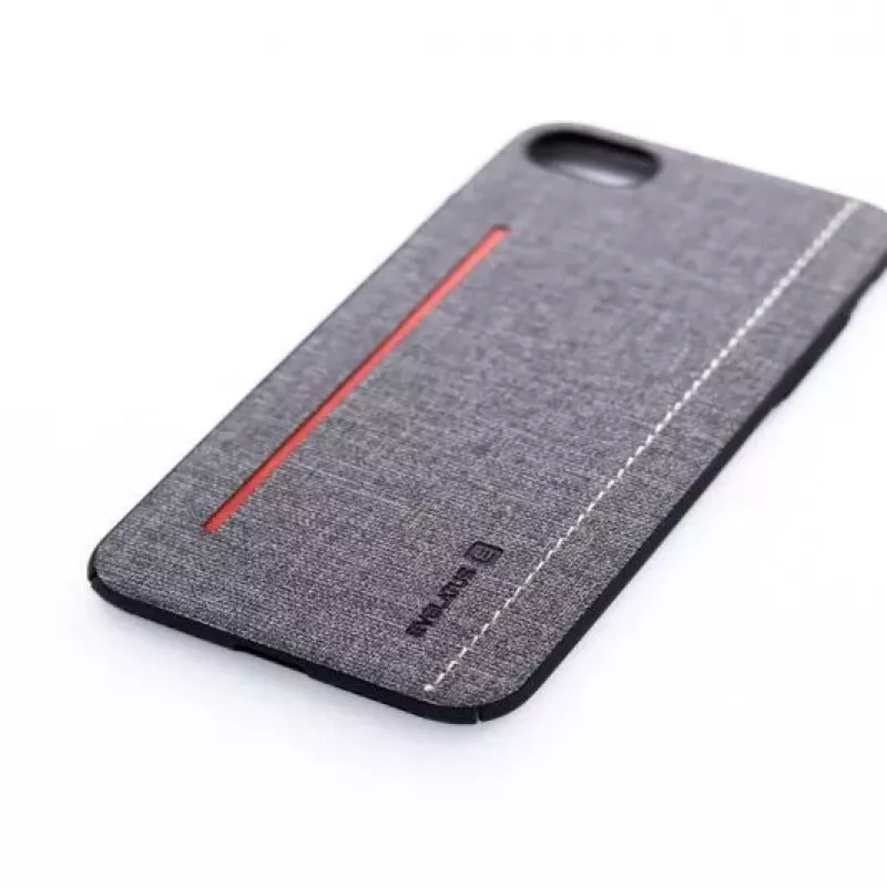 Evelatus Apple iPhone 7/8 6127 Γκρι Σιλικόνη Θήκη Πλάτης