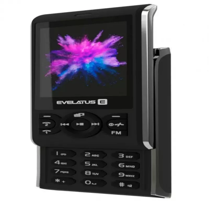 Evelatus MYRIAD DS Graphite μαύρο έξυπνο ρολόι