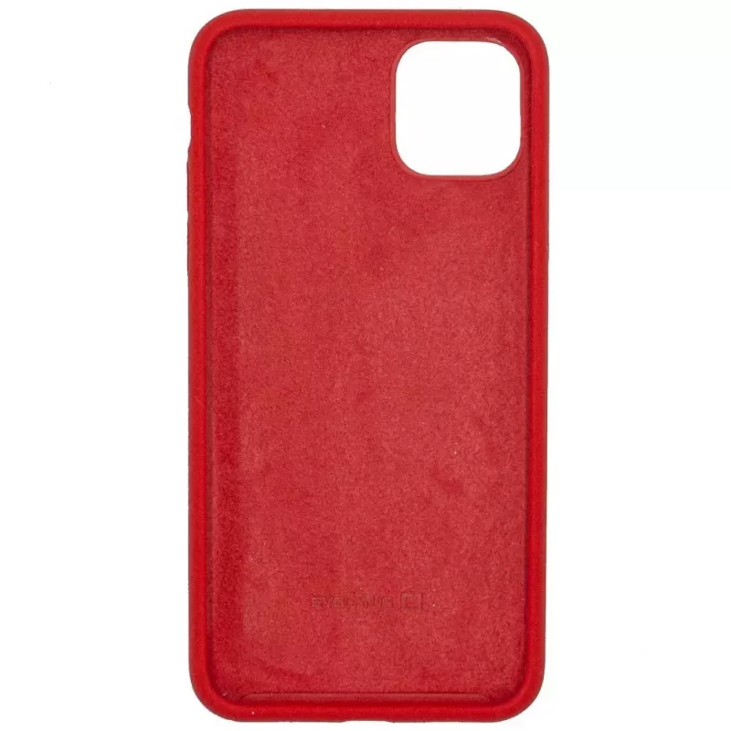 Evelatus Apple iPhone 11 Pro Max Premium Soft Touch Θήκη Σιλικόνης Κόκκινο