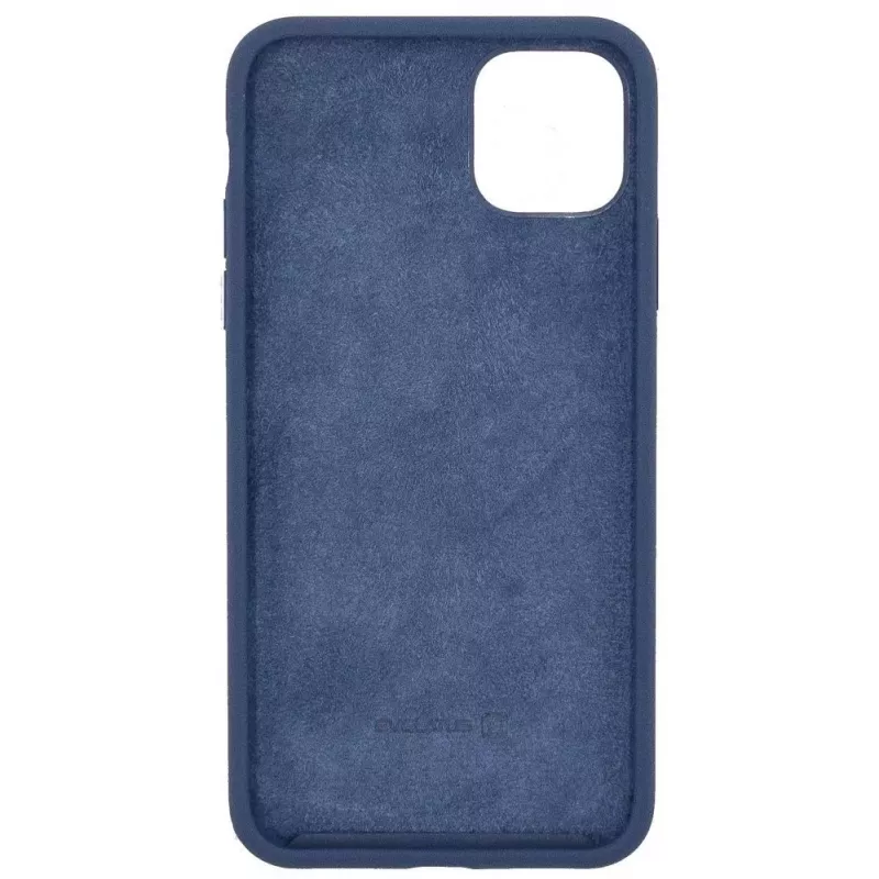 Evelatus Apple iPhone 11 Pro Max Premium Soft Touch Θήκη Σιλικόνης Midnight Blue