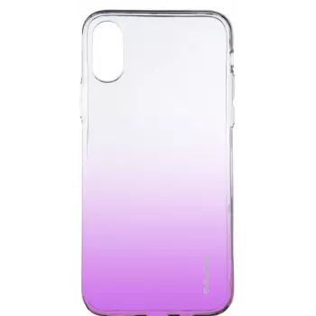 Evelatus Apple iPhone Xs Max Gradient TPU Θήκη Purple