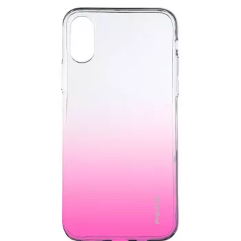 Evelatus Apple iPhone Xs Max Gradient TPU Θήκη Rose Red