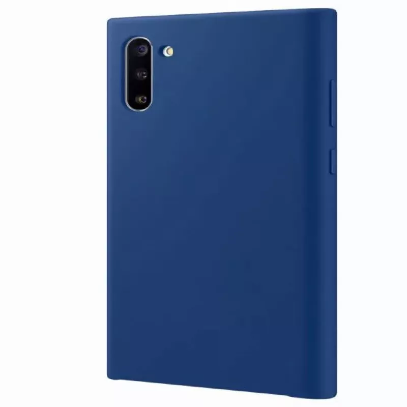 Evelatus Samsung Galaxy Note 10 Premium Soft Touch Silicone Θήκη Μπλε του Μεσονυκτίου