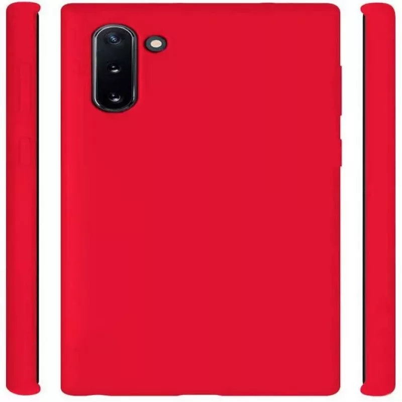 Evelatus Samsung Galaxy Note 10 Premium Soft Touch Silicone Θήκη Κόκκινο