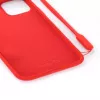 Evelatus Apple iPhone 11 Pro Soft Touch Silicone Θήκη με Λουράκι Κόκκινο