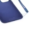 Evelatus Apple iPhone 11 Pro Soft Touch Silicone Θήκη με Λουράκι Σκούρο Μπλε