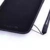 Evelatus Apple iPhone XR Soft Touch Silicone Θήκη με Λουράκι Μαύρο