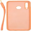 Evelatus Huawei P30 Lite Soft Touch Silicone Θήκη με Λουράκι Ροζ